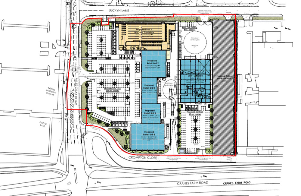 Basildon Hospital Map